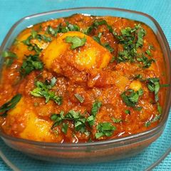 A picture of 🔥🥵Lasaniya Batata / Phataka Aloo Kathiawad Special Spicy🔥 🥵 Garlicky Subji.