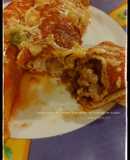 Canelones con tapas de harina integral