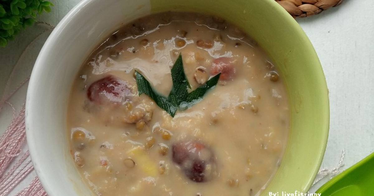 Resep Bubur Kacang Hijau Durian Oleh Liya Fitriany Cookpad