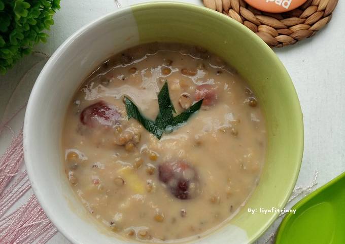 Resep Bubur Kacang Hijau Durian Oleh Liya Fitriany Cookpad