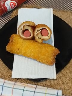 Foto resep Roti goreng "SoJu" (Sosis-Keju)