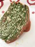 Torta de panqueques de acelga