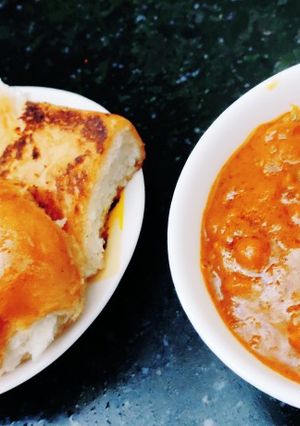 A picture of Pav bhaji.