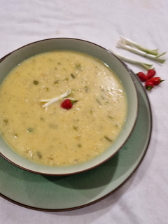 عکسی از دستور سوپ پیازچه