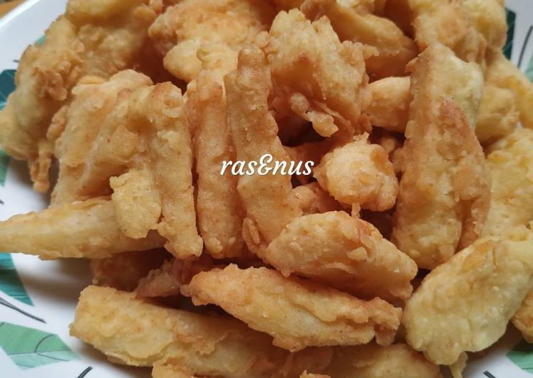 Recipe Tasty Singkong Goreng Krispi