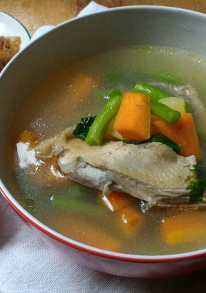 Foto resep Sup ayam kuah bening