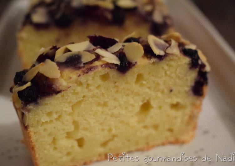 Comment Préparer Les Cake ricotta citron myrtille