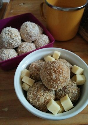 Foto resep Bola ubi cilembu isi keju