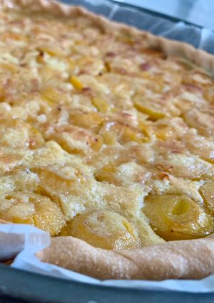 Une photo de Tarte aux mirabelles