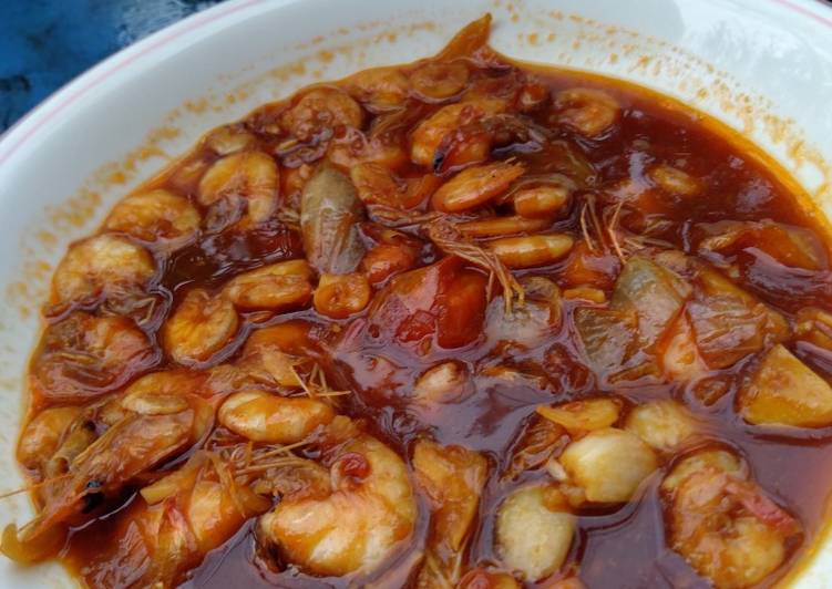 Resep Udang saos kecap, Enak Banget