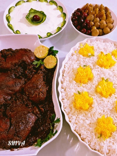 عکسی از دستور مرغ ترش