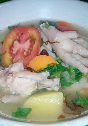 Foto resep Sop Ceker Ayam