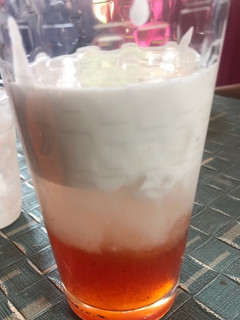 A picture of Italian soda.