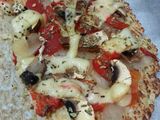 Pizza saludable (veggie)