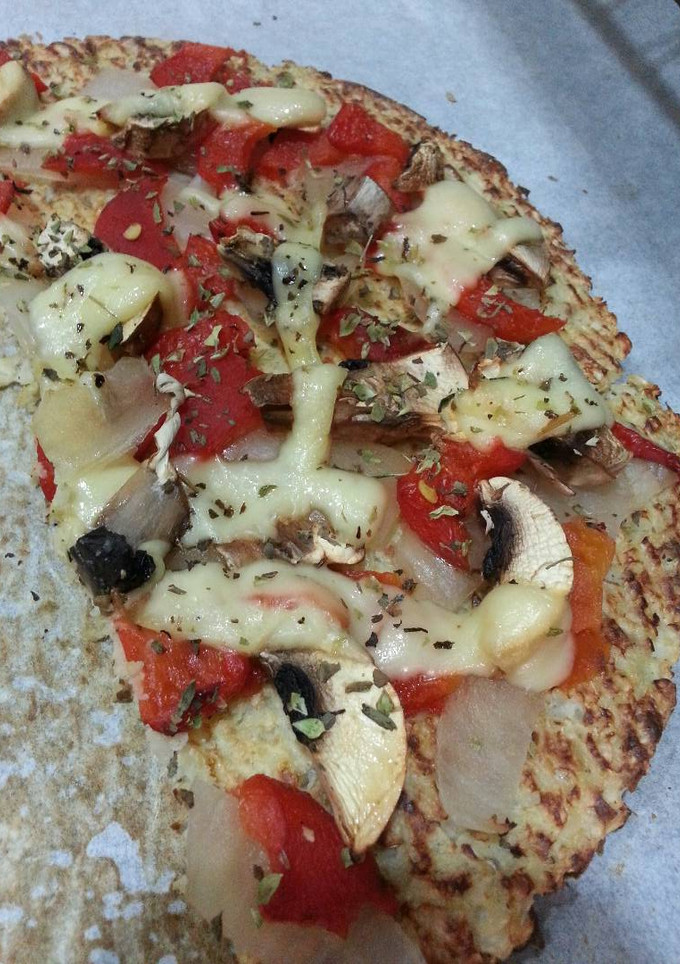 Una foto de Pizza saludable (veggie)