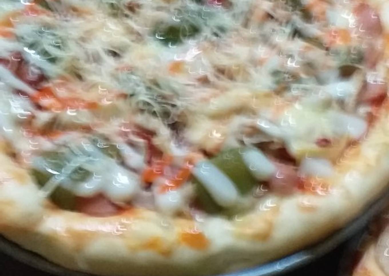 Pizza ala mama Ans (kata anak saya)