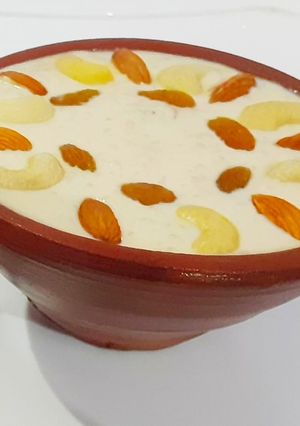 A picture of Rabri Kheer.