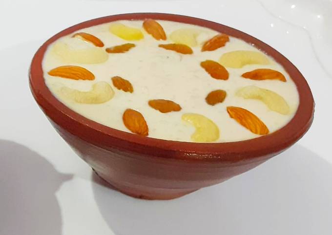 Simple Way to Prepare Super Quick Homemade Rabri Kheer