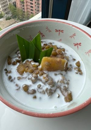 Foto resep Bubur Kacang Hijau (Burjo) Kurma