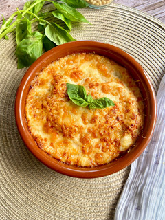 Una foto de Lasaña de espinacas con cebolla caramelizada en Airfryer