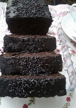Una foto de Budín de zanahoria y algarroba / apto celíacos