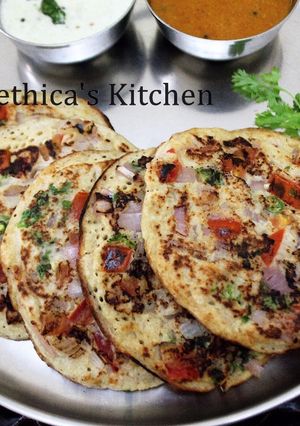 A picture of Mini Oats Uttapam.