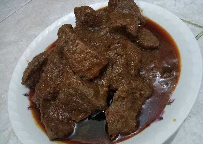 Rendang Daging Sapi