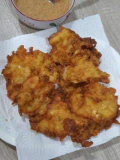 Foto resep Bakwan crispy feat sambel bumbu kacang