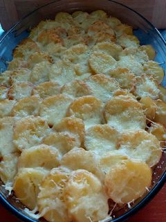 Darálthúsos rakottkrumpli recept fotója