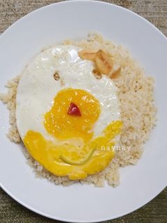 Foto resep Butter Rice Egg