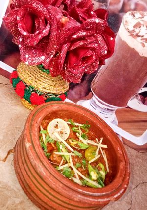 A picture of Tandoori Beef Haandi 😋😍💗.