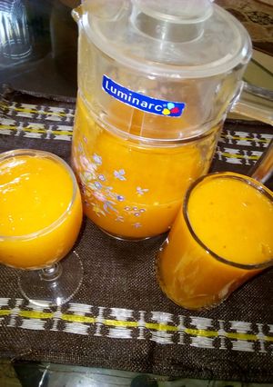 A picture of Pawpaw Juice.