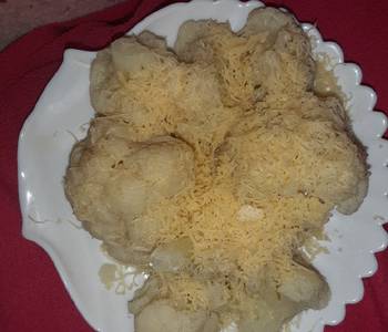 Without Fail Cooking Recipe Simple cooked Cauliflower with Cheese Delicious Steady