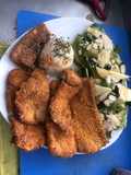 Filete de pescado empanizado