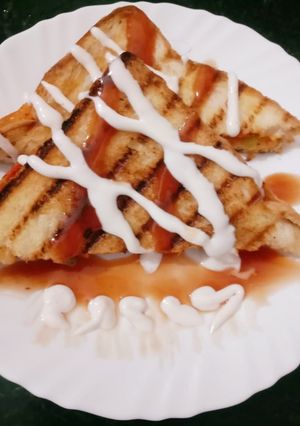 A picture of Tandoori Mayonnaise Grilled Sandwich.