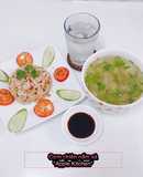 Cơm chiên nấm sả ớt chuông