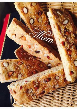 صورة لوصفة ابراج باللوز Boulou aux amandes