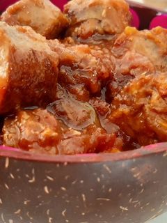 Une photo de Rougail saucisses de la Réunion