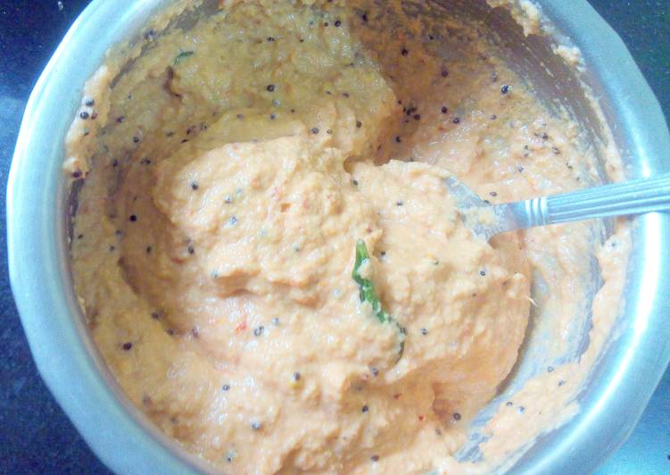 KadleyKai chutney / Peanut chutney