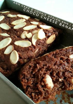 Foto resep Choco cheese banana bread