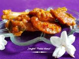 Jengkol "pedas manis"