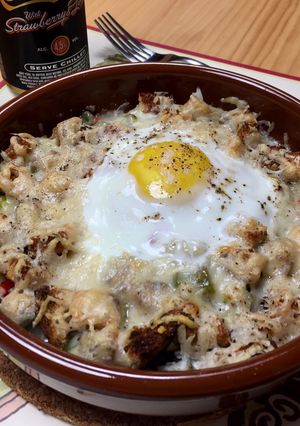 Una foto de Huevos Napoleón