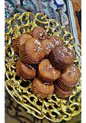 عکسی از دستور کیک یزدی زعفرانی🧁
