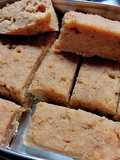 Soft, moist sweet potato blondie