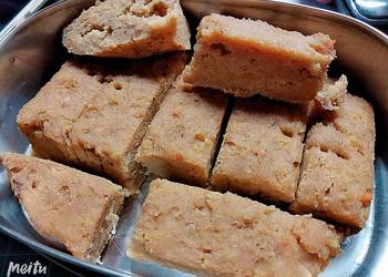 Popular Cuisine Soft moist sweet potato blondie Delicious Simple