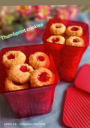 Foto resep 52. Thumbprint cookies