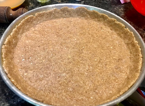Una foto de Masa para tarta salada, con avena y harina integral