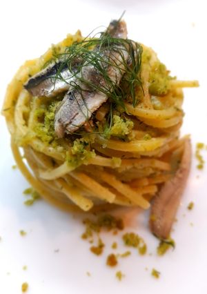 Foto di Spaghetti limoncello e sarde