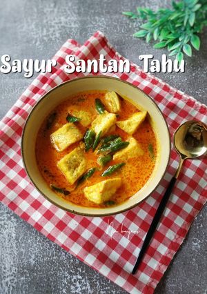 Foto resep Sayur Santan Tahu