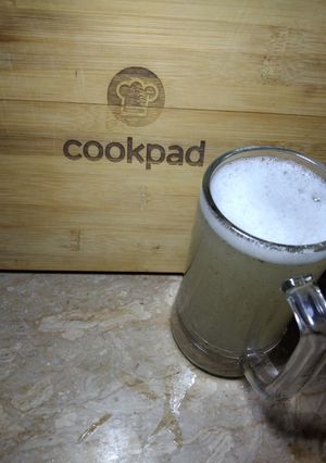 A picture of Ginger mint Lemonade.